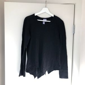 Wilt Slub Asymmetrical Long-Sleeve Tee